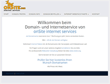 Tablet Screenshot of domain-reservieren.de